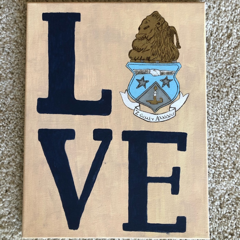 ADPI crest canvas!!